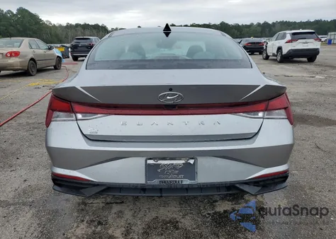 2022 Hyundai Elantra Sel из США, поврежденный, VIN 5NPLM4AG4NH077842